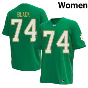 Womens UND Will Black Green College Football Alumni #74 Jerseys 568914-976