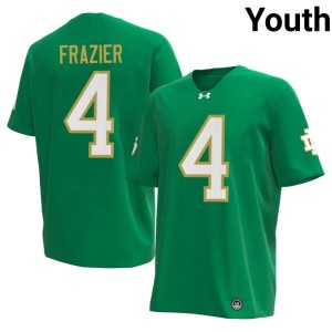 Youth #4 Green ND Alumni Bubba Frazier College Football Jerseys 924832-222