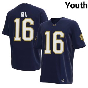 Youth ND Ko'o Kia Navy Game College Football #16 Jersey 373046-807