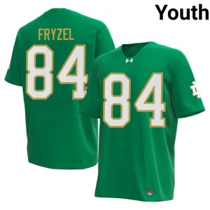 Youth College Football Green Game ND Preston Fryzel #84 Jerseys 192332-385